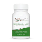 MD Prescriptives Melatonin 3mg for Sleep - 60 Vegetarian Capsules