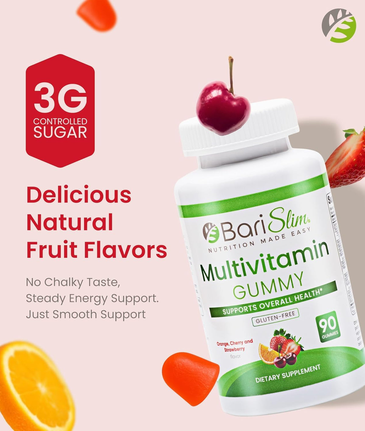 BariSlim Bariatric Chewable Multivitamin Gummies - 90 Gummies - image 4