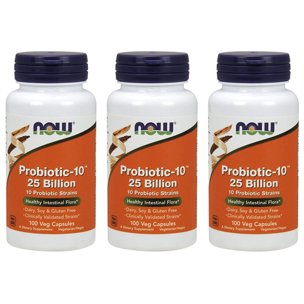 Now Foods Probiotic-10 25 Billion - 300 Capsules - image 4