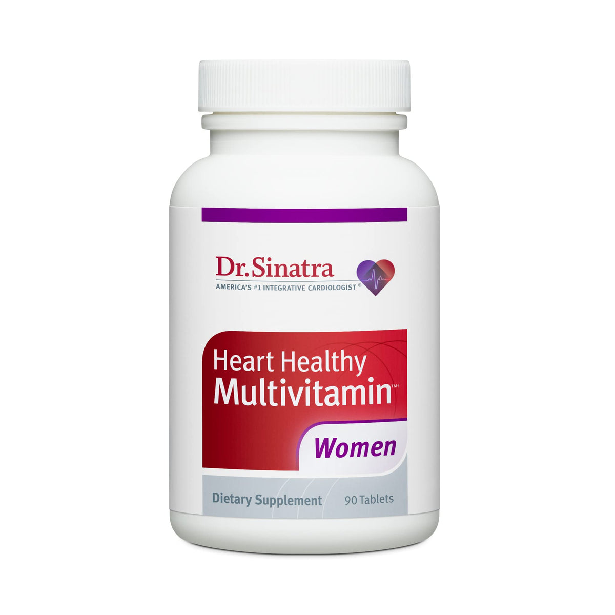 Dr. Sinatra Heart Healthy Multivitamin for Women - 90 Tablets