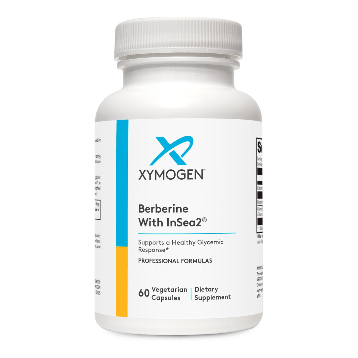 XYMOGEN Berberine with InSea2 - 60 Capsules