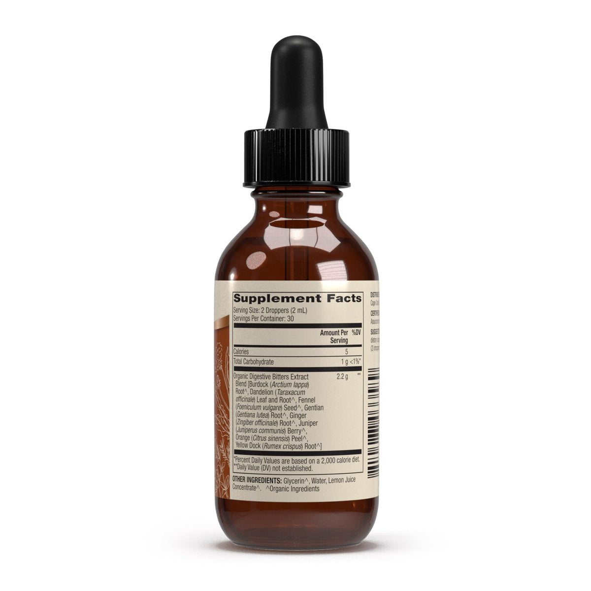 Dr. Mercola Organic Digestive Bitters Liquid Drops - 2 fl oz - image 2
