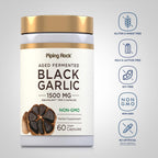 Piping Rock Black Garlic Supplement - 60 Capsules - image 3