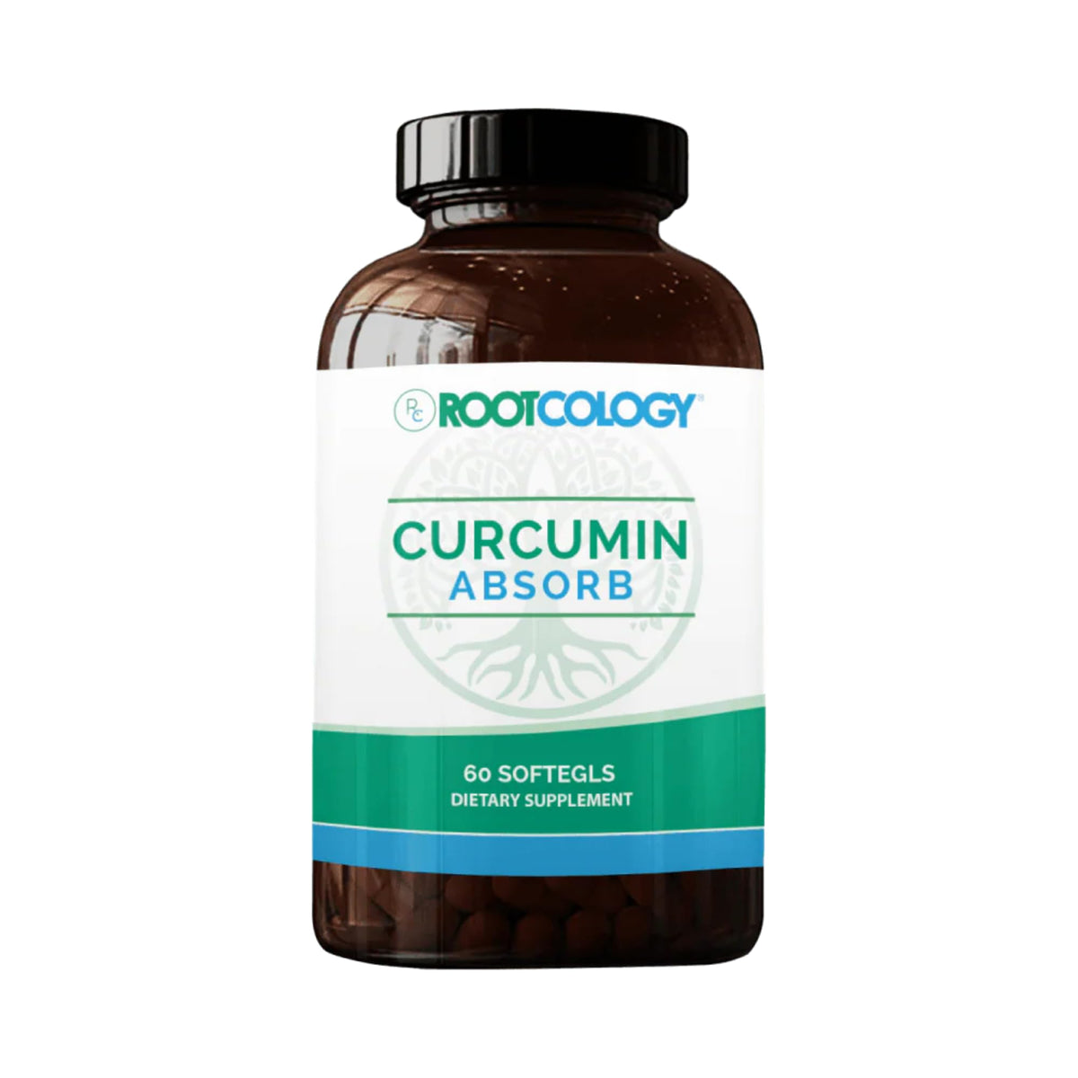 Rootcology Curcumin Absorb by Dr. Izabella Wentz - 60 Softgels