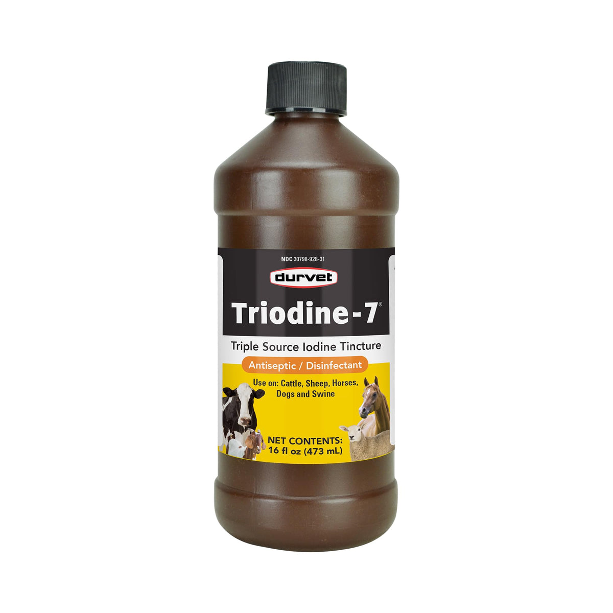 Durvet Triodine-7 Antiseptic Disinfectant - 16 Ounce