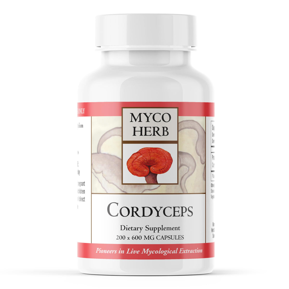 Kan Herbs Cordyceps Full-Spectrum Extract for Energy - 120 Tablets