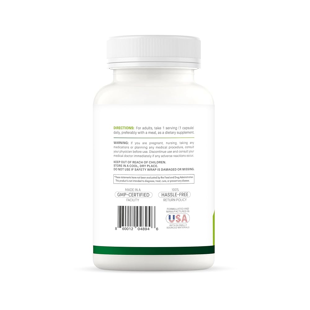 ERAVIBE Benfotiamine 300mg Vitamin B1 - 90 Vegetarian Capsules - image 3