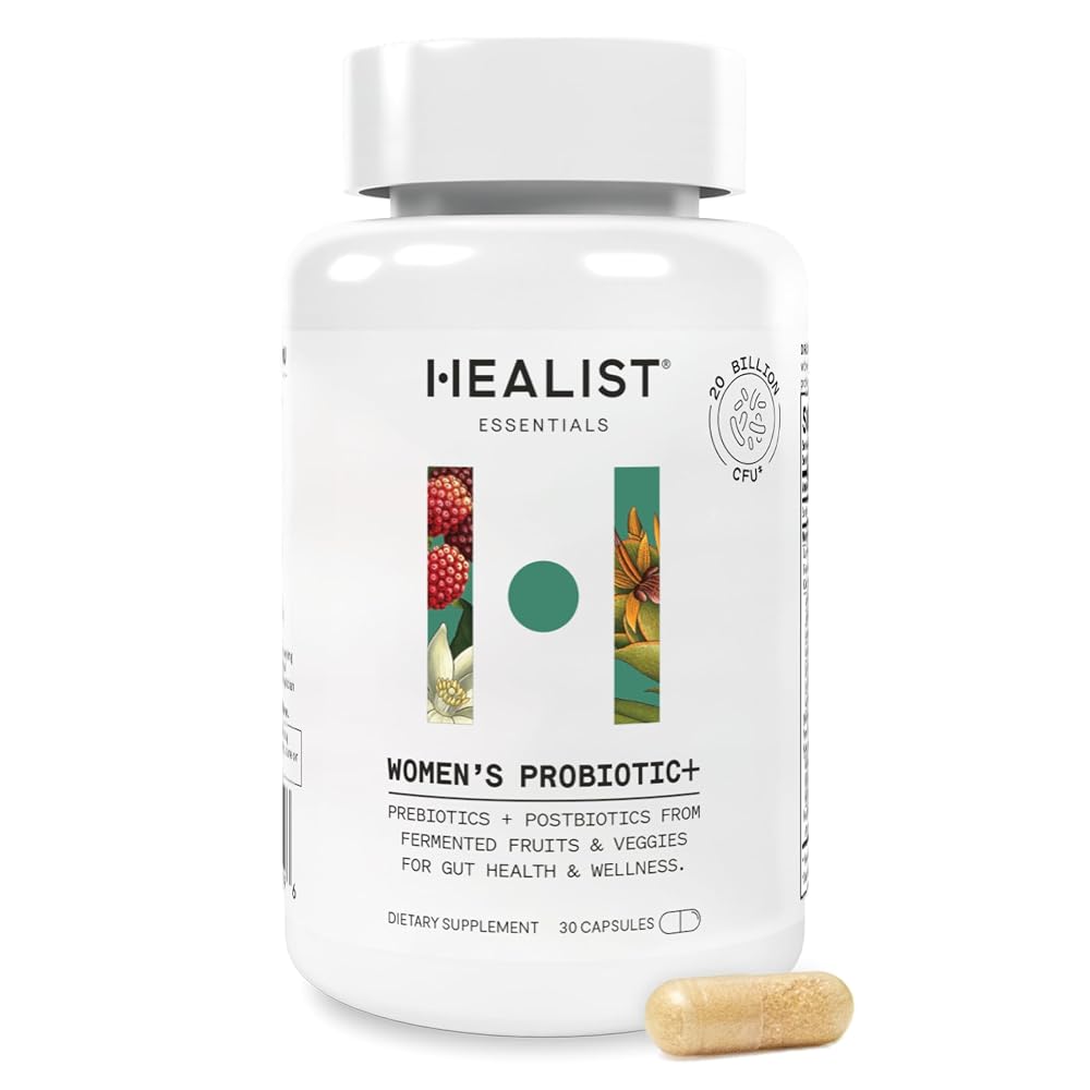 Healist Advanced Naturals Probiotics for Women 20 Billion CFU - 30 Capsules