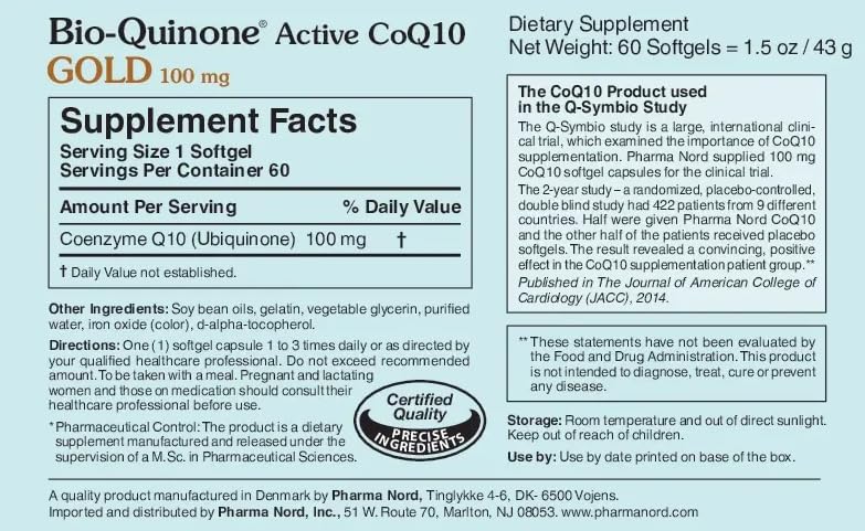 Pharma Nord Bio-Quinone Gold CoQ10 100 mg - image 8