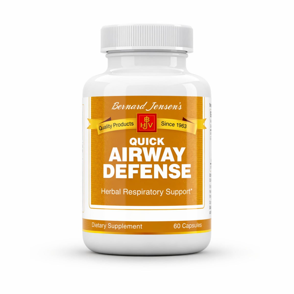 Bernard Jensen's Quick Airway Defense 440 mg - 60 Capsules