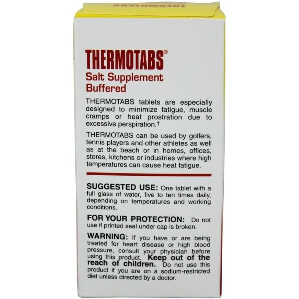 Thermotabs Salt Supplement Buffered Tablets - 200 Tablets - image 3