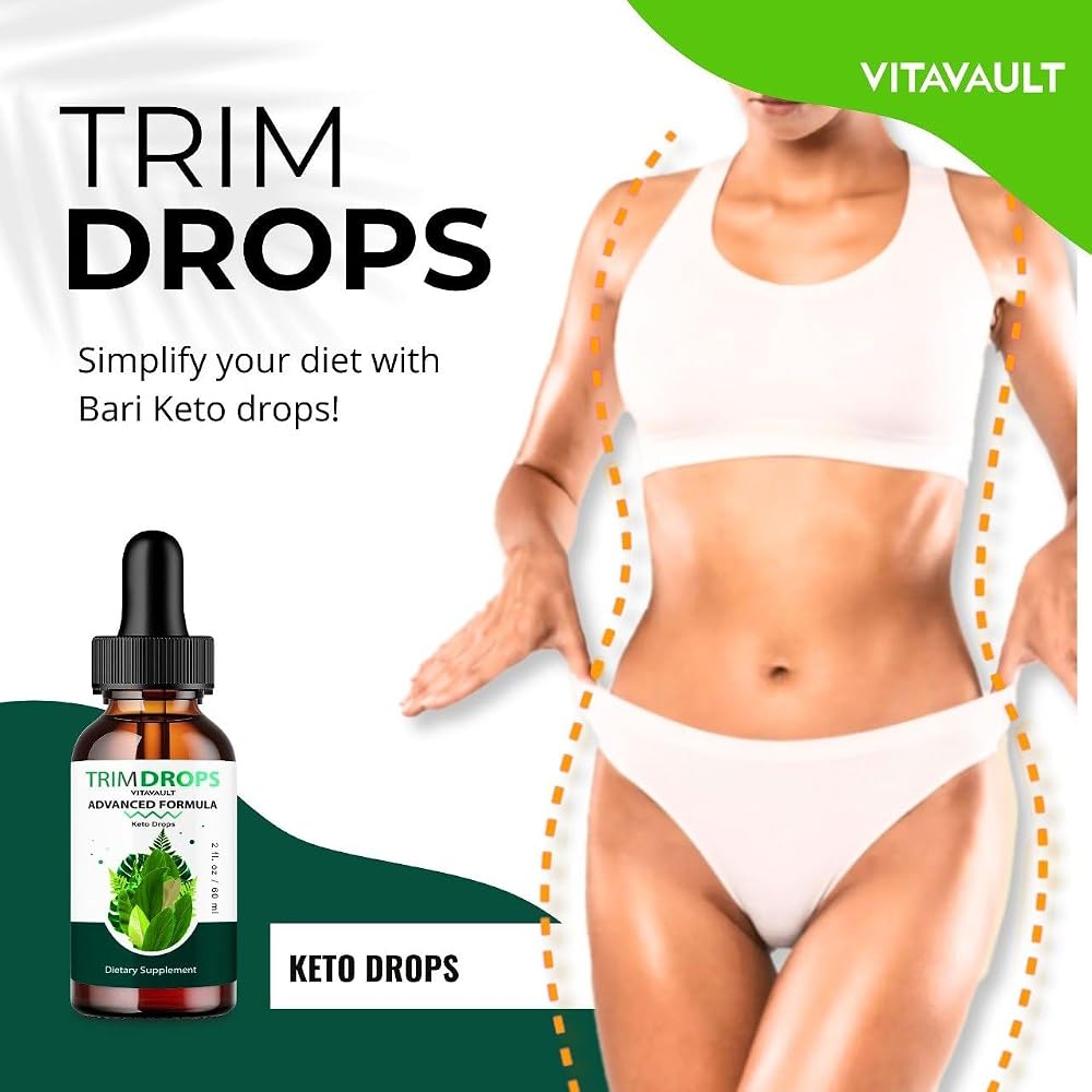 Vitavault Trim Drops Liquid All Natural Formula - 3 Pack - image 6