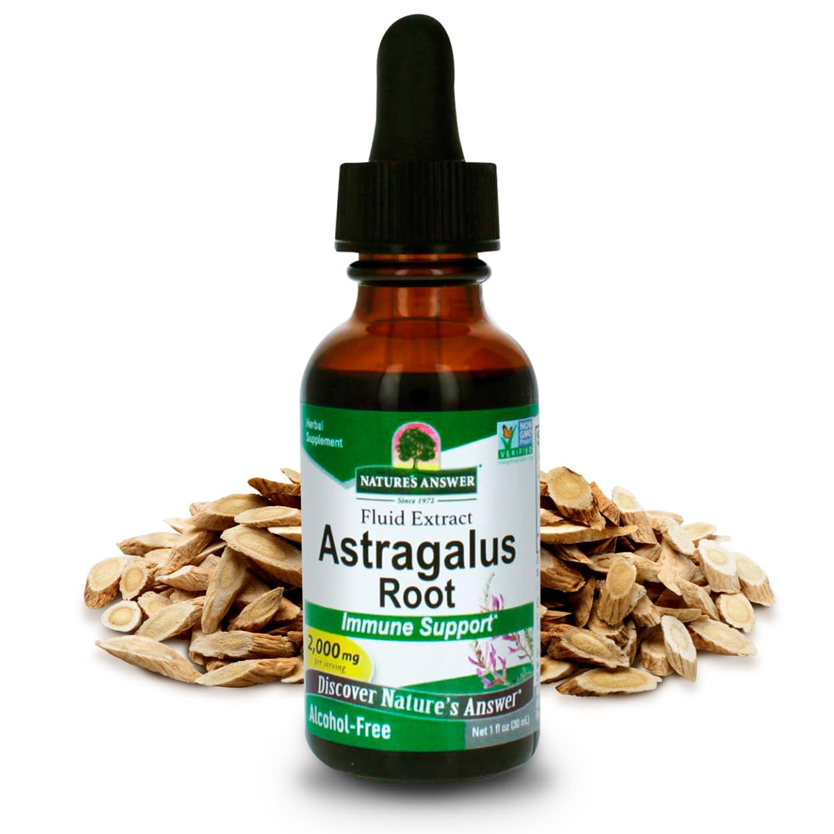 Nature's Answer Astragalus Root Alcohol Free Liquid - 2 Fl Oz