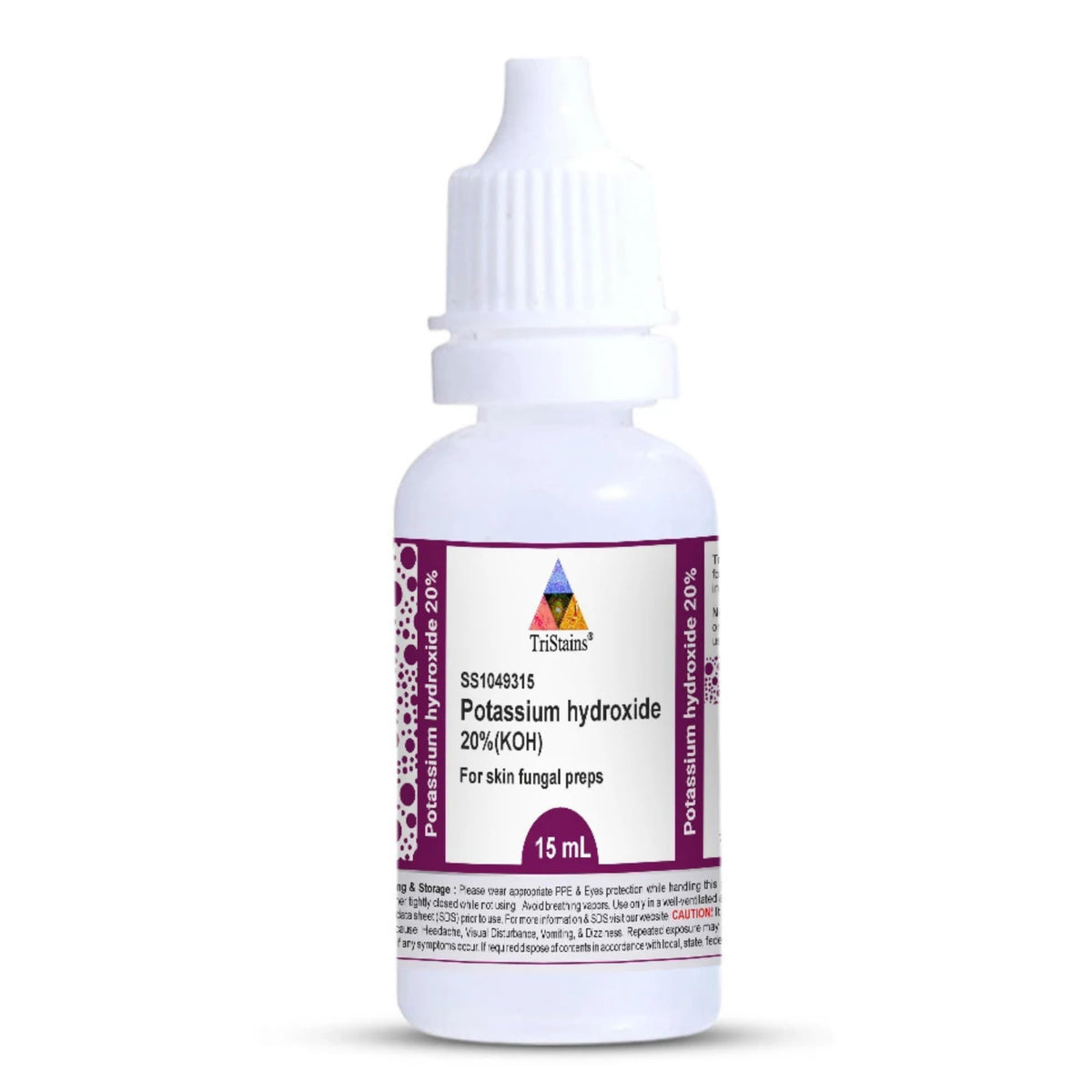 Dawn Scientific Potassium Hydroxide 20% KOH Solution - 15mL