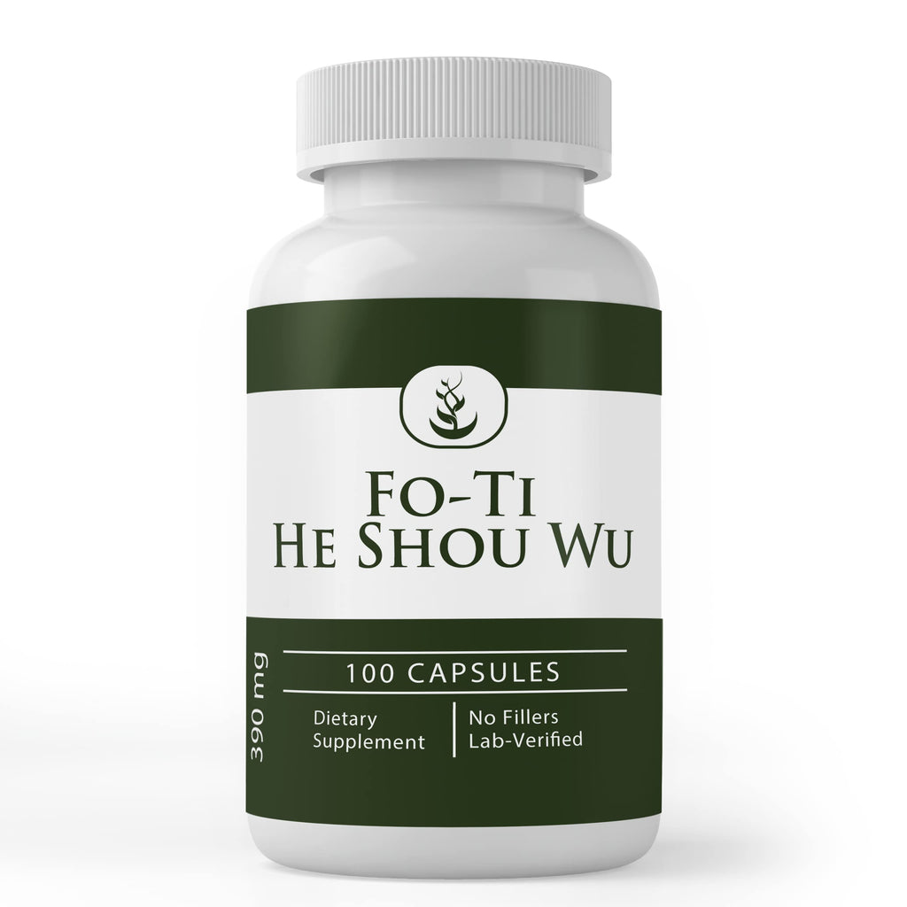 PURE ORIGINAL INGREDIENTS Fo-Ti Extract Capsules - 100 Count