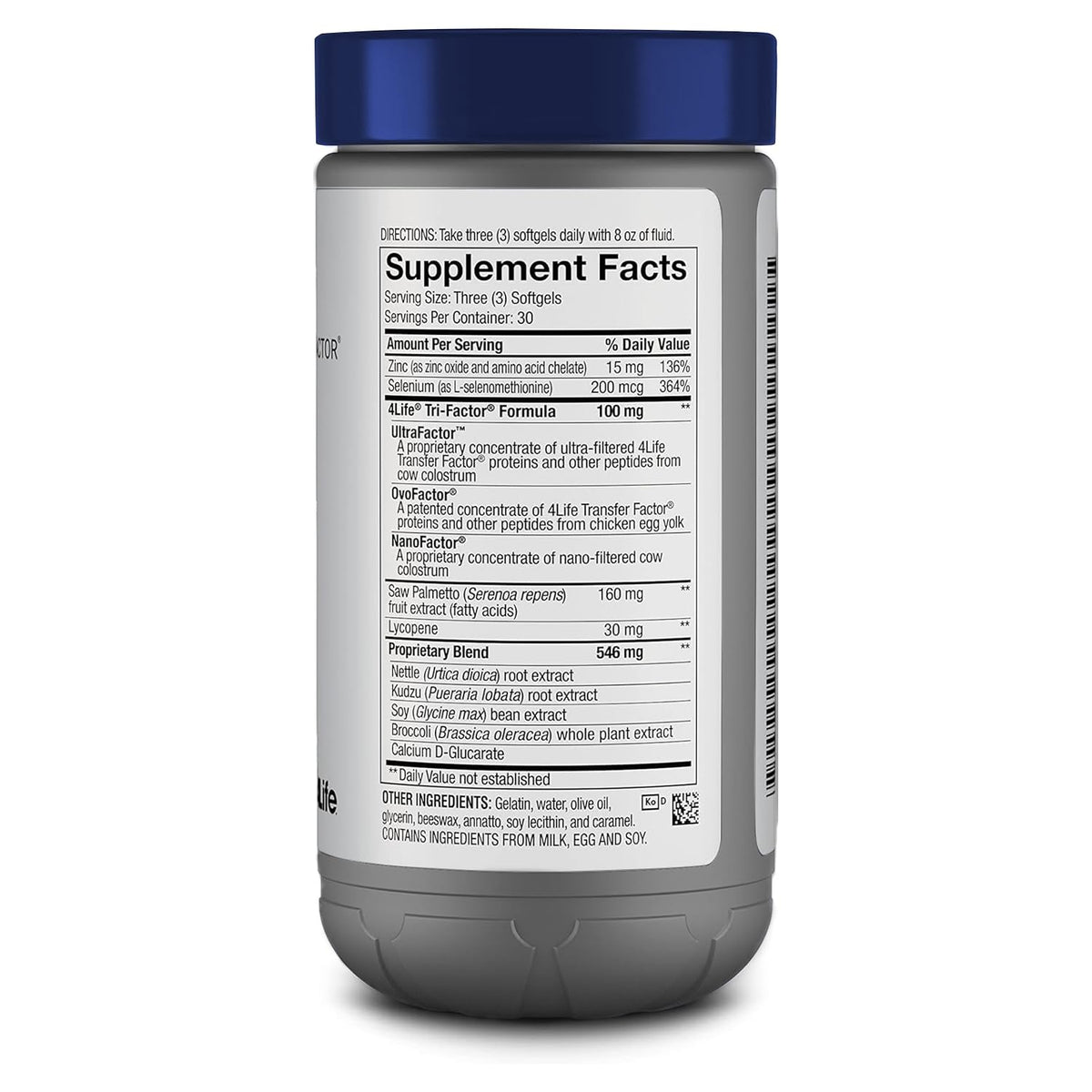 4Life Transfer Factor MalePro Prostate Support - 90 Softgels - image 2