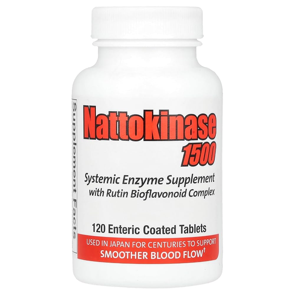 Doctors Choice Naturally Nattokinase 1500 Enzyme - 120 Tablets