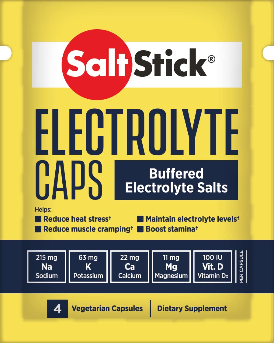 SaltStick Electrolyte Capsules for Hydration & Sports Recovery - 96 Count