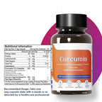 Generic Organic Curcumin with Piperine 800mg - 60 Vegetable Capsules - image 5