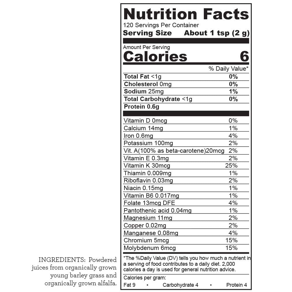 Hallelujah Diet Organic BarleyMax Barley Grass Powder - 8.5 oz - image 2