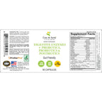 Casa de Sante FODMAP Digestive Enzymes with Probiotics - 60 Vegetarian Capsules - image 4