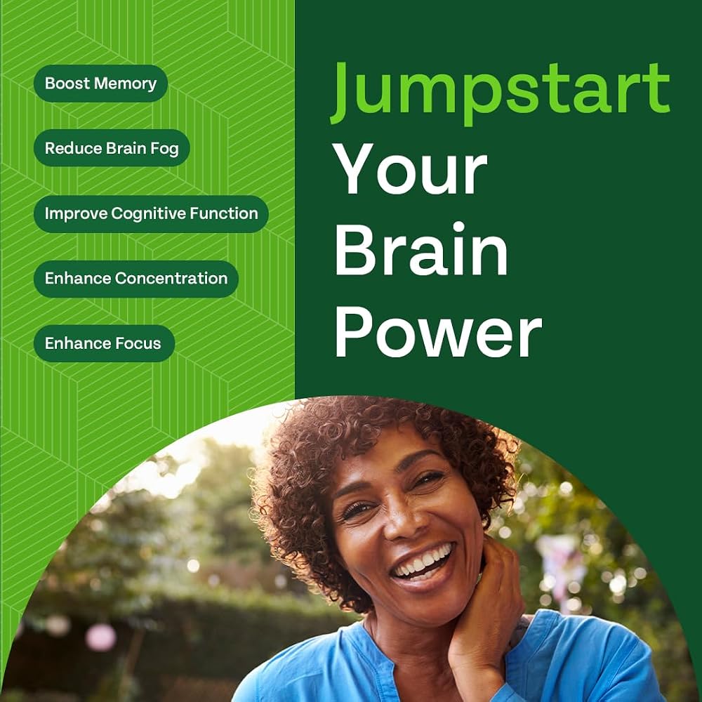 Green Valley Naturals Advanced Brain Power - 60 Capsules - image 5