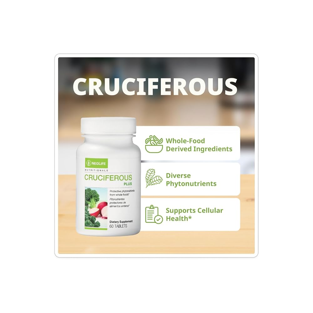 NeoLife Cruciferous Plus Nutrient Blend - 60 Tablets - image 2