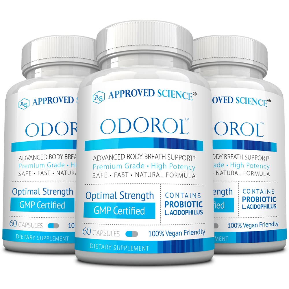 Approved Science Odorol Deodorizing Capsules - 180 Capsules