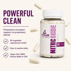 4 Your Wellness Nitric Oxide Capsules L-Arginine L-Citrulline - 60 Count - image 4