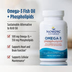 Nordic Naturals Omega-3 Phospholipids 500mg - 60 Softgels - image 3
