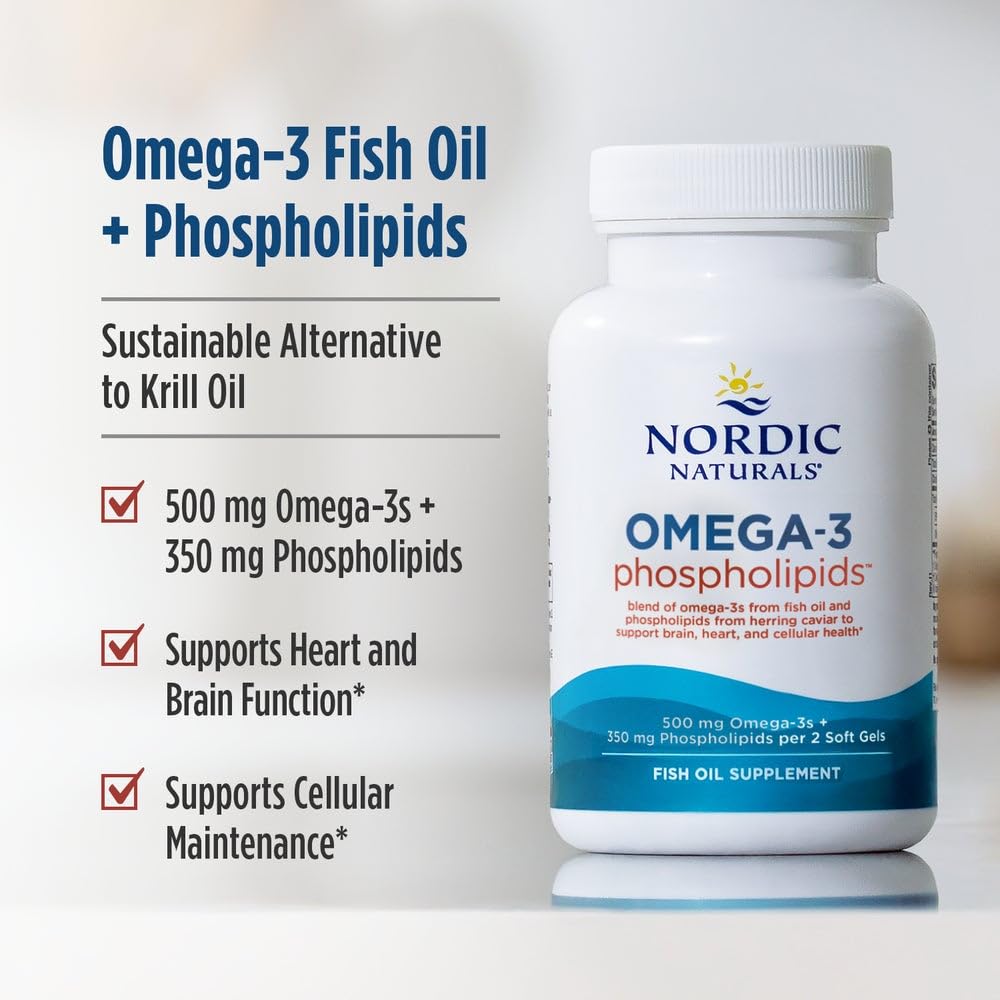 Nordic Naturals Omega-3 Phospholipids 500mg - 60 Softgels - image 3