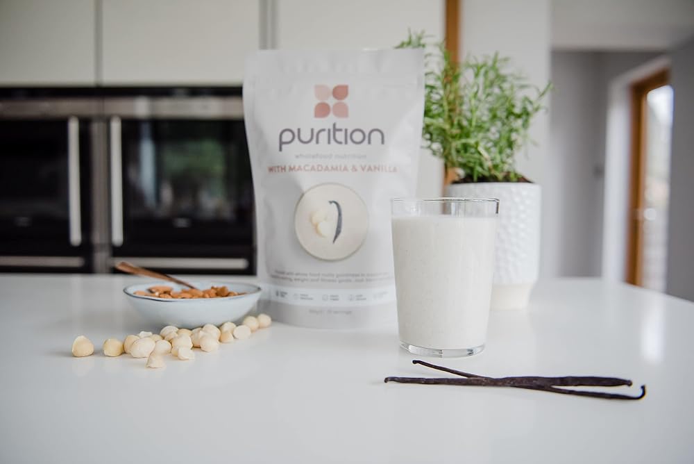Purition Low Carb Macadamia & Vanilla Protein Powder - 12 Servings - image 5