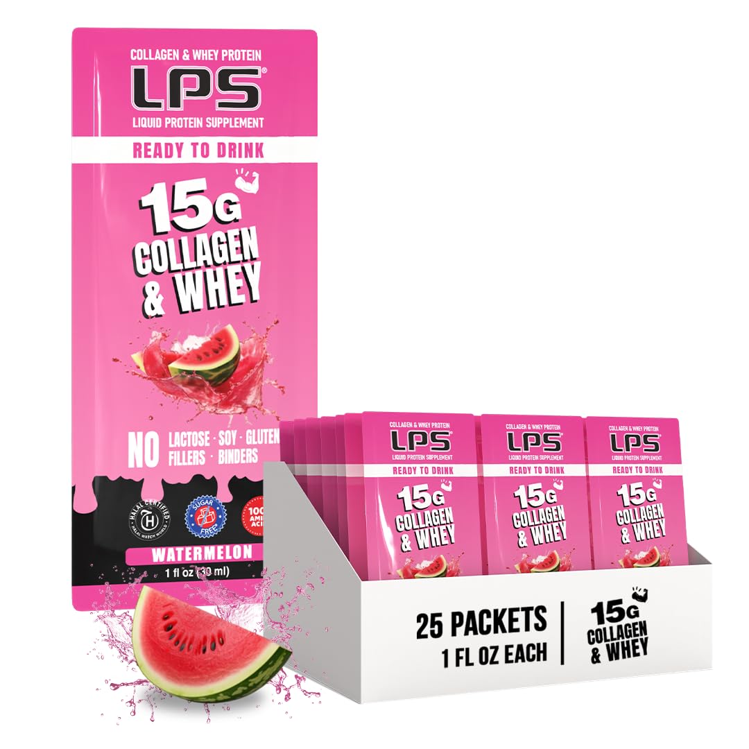 Nutritional Designs LPS Liquid Collagen & Whey Protein Supplement