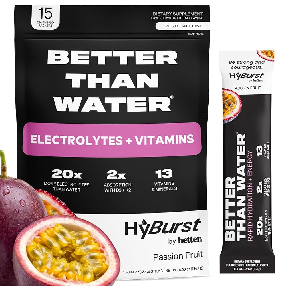 Hyburst Better Than Electrolyte & Vitamin Supplement Powder