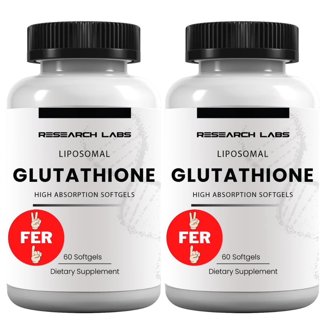 Research Labs Liposomal Glutathione Supplement - 120 Softgels