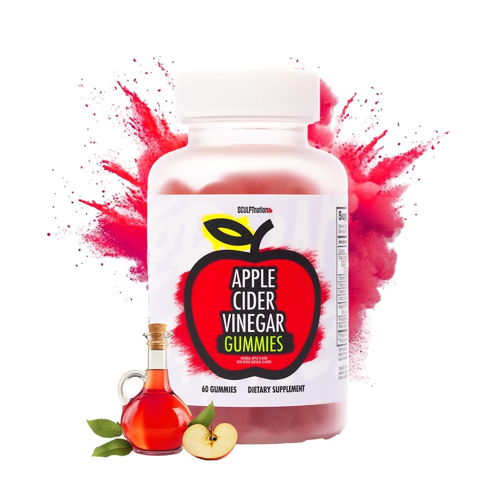 Sculpt Nation Apple Cider Vinegar Gummies - 60 Gummies