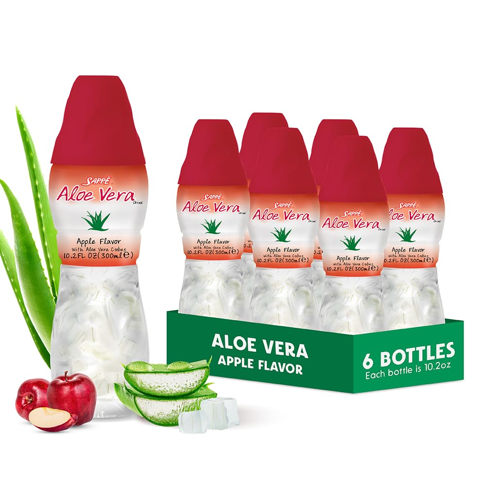 Sappe Aloe vera juice Aloe vera drink with pure aloe pulp Plant based - image 2