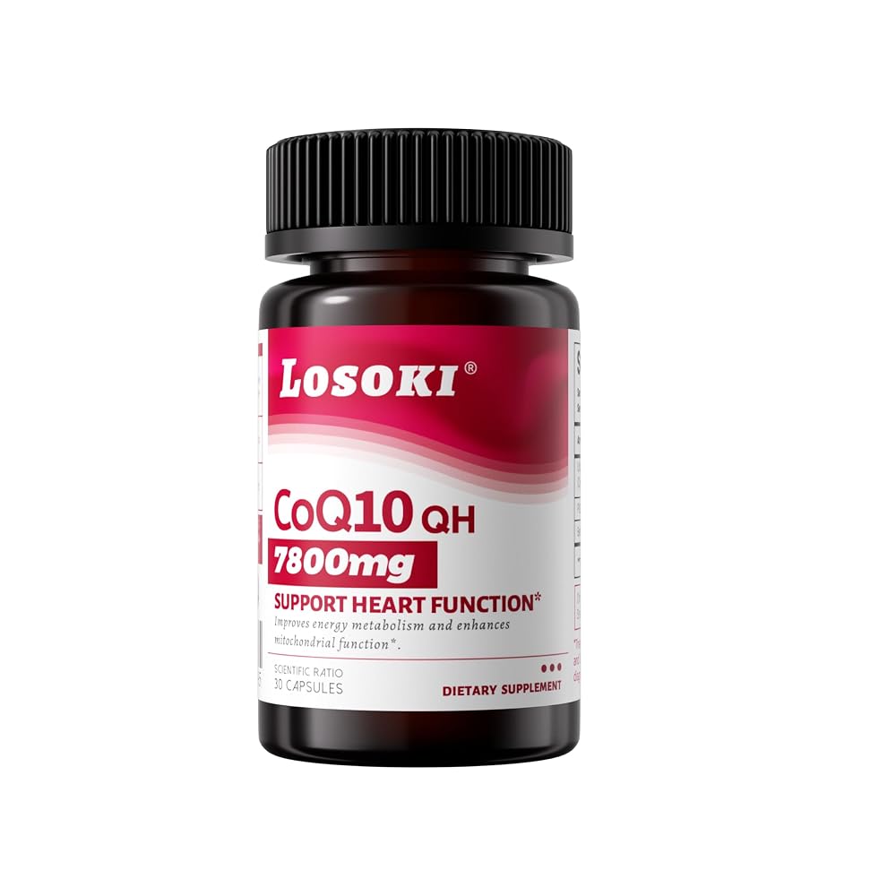 Losoki CoQ10 QH Heart Function Support - 30 Capsules