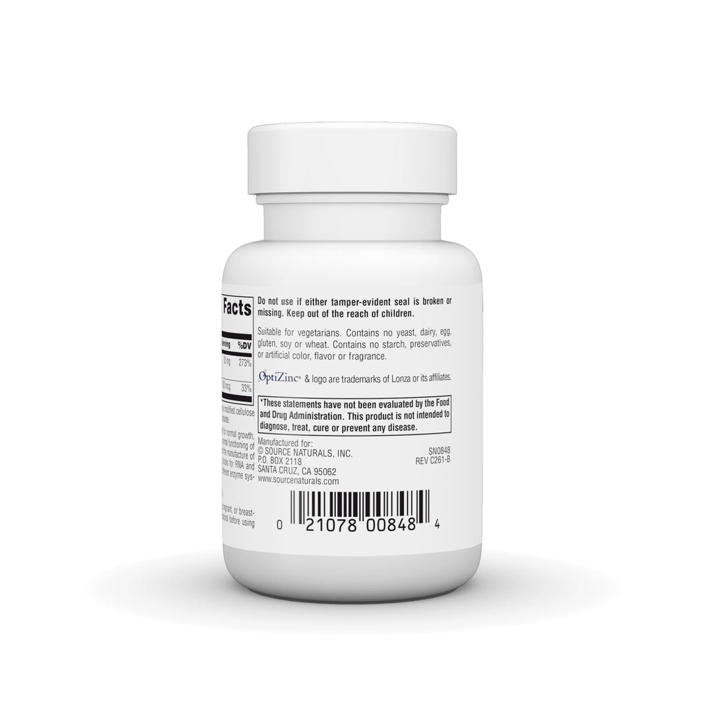 Source Naturals OptiZinc