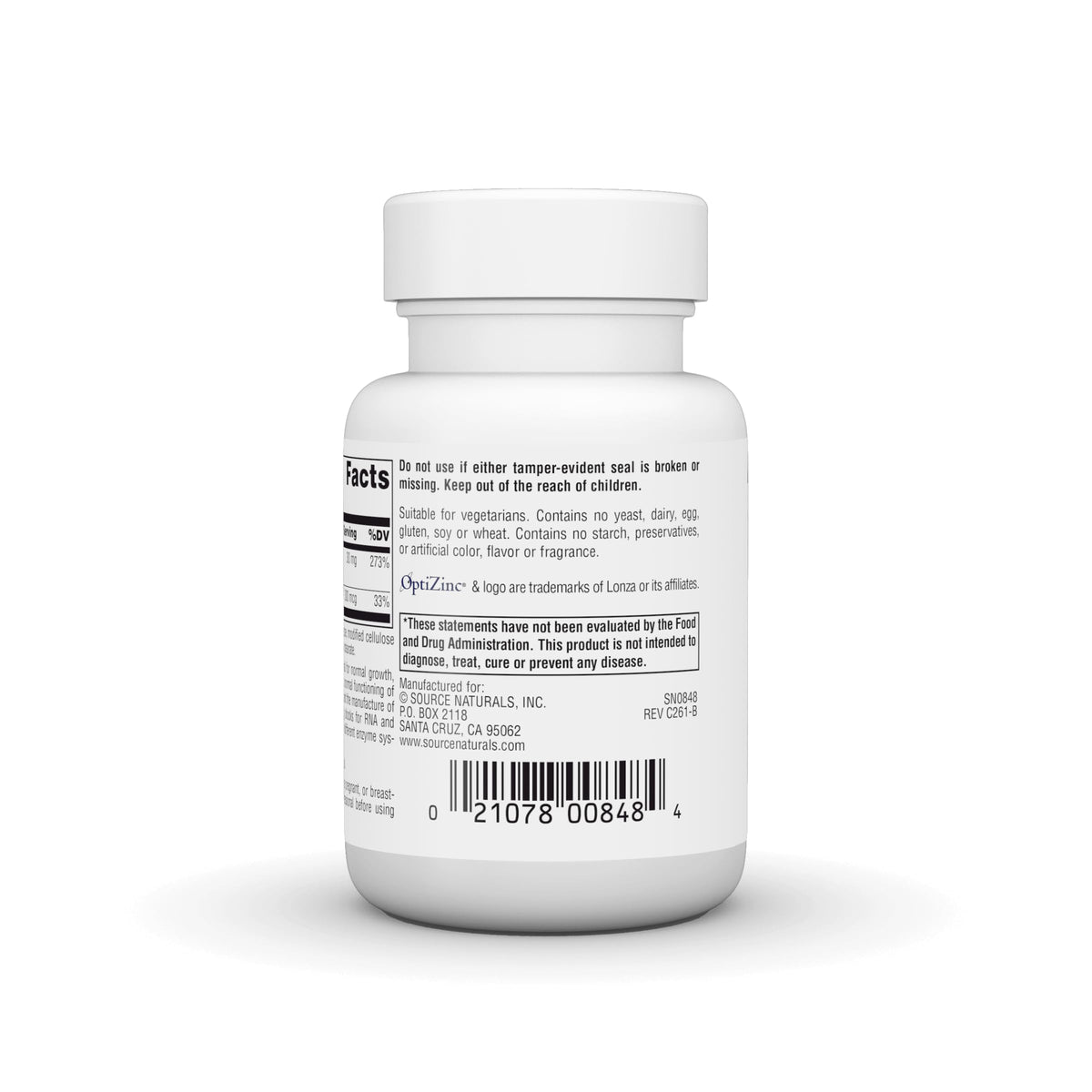Source Naturals OptiZinc