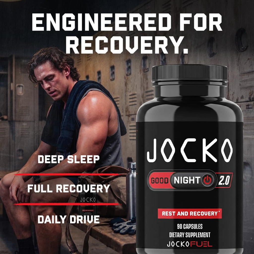 Jocko Fuel Good Night 2.0 Sleep Aid Supplement - 90 Capsules - image 3