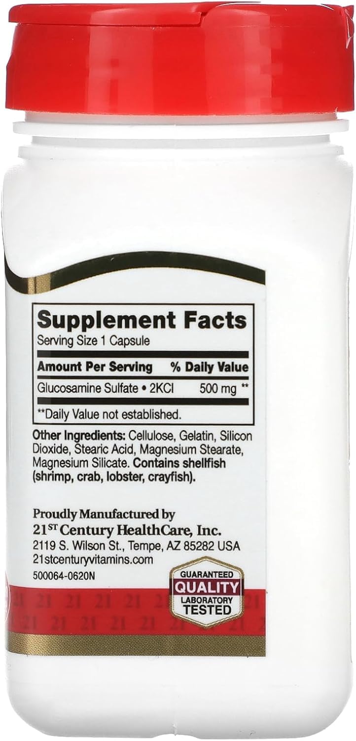 21st Century Glucosamine Relief 500mg - 120 Capsules - image 2