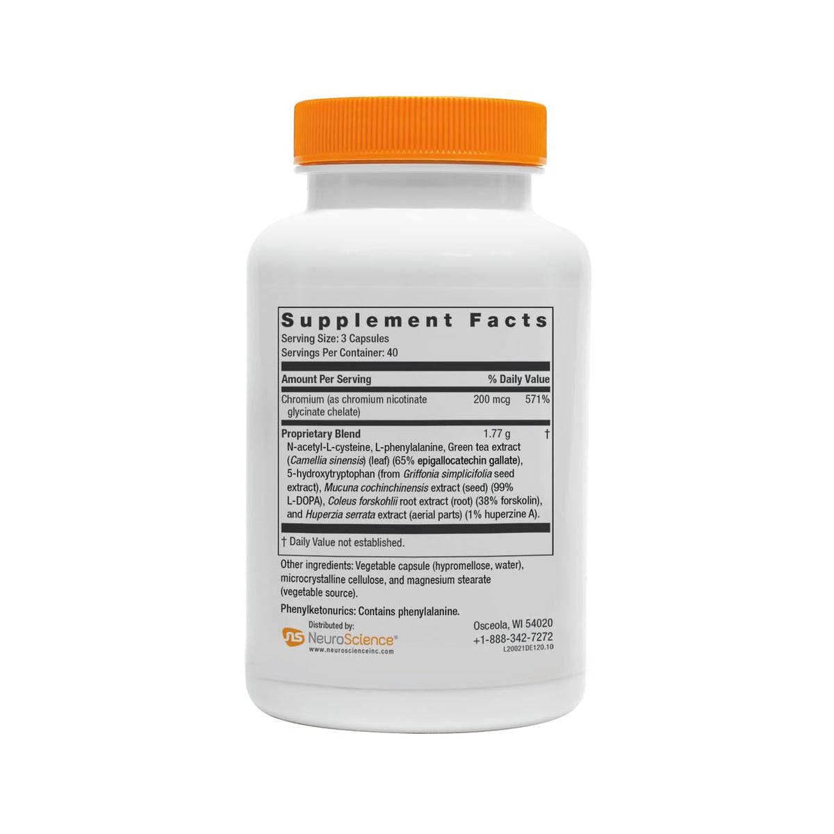 NeuroScience Daxitrol Essential Appetite Suppressant - 120 Capsules - image 2
