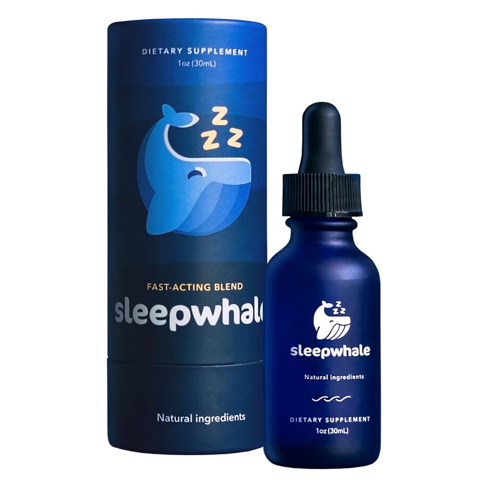 Sleepwhale Nighttime Sleep Support Liquid for Sleep - 30 fl oz
