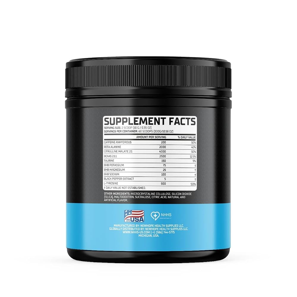NHHS Ultra Boost Pre-Workout Powder
