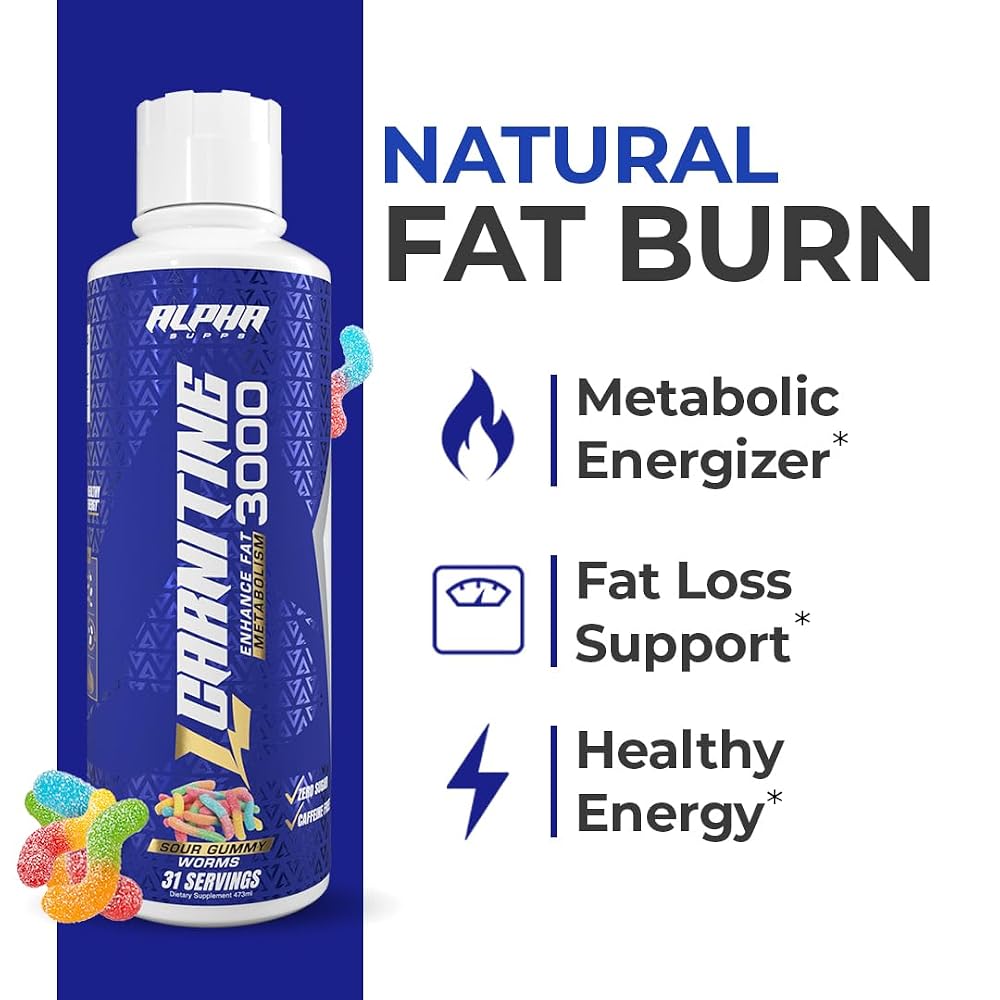 Alpha Supps - L-Carnitine 3000 mg Liquid