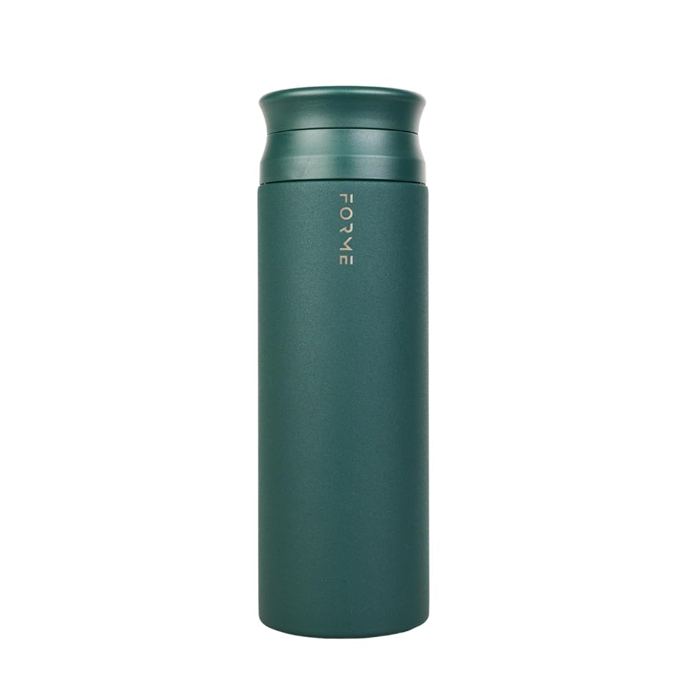 FORME Blender Shaker Bottle, Double Insulated Stainless Steel