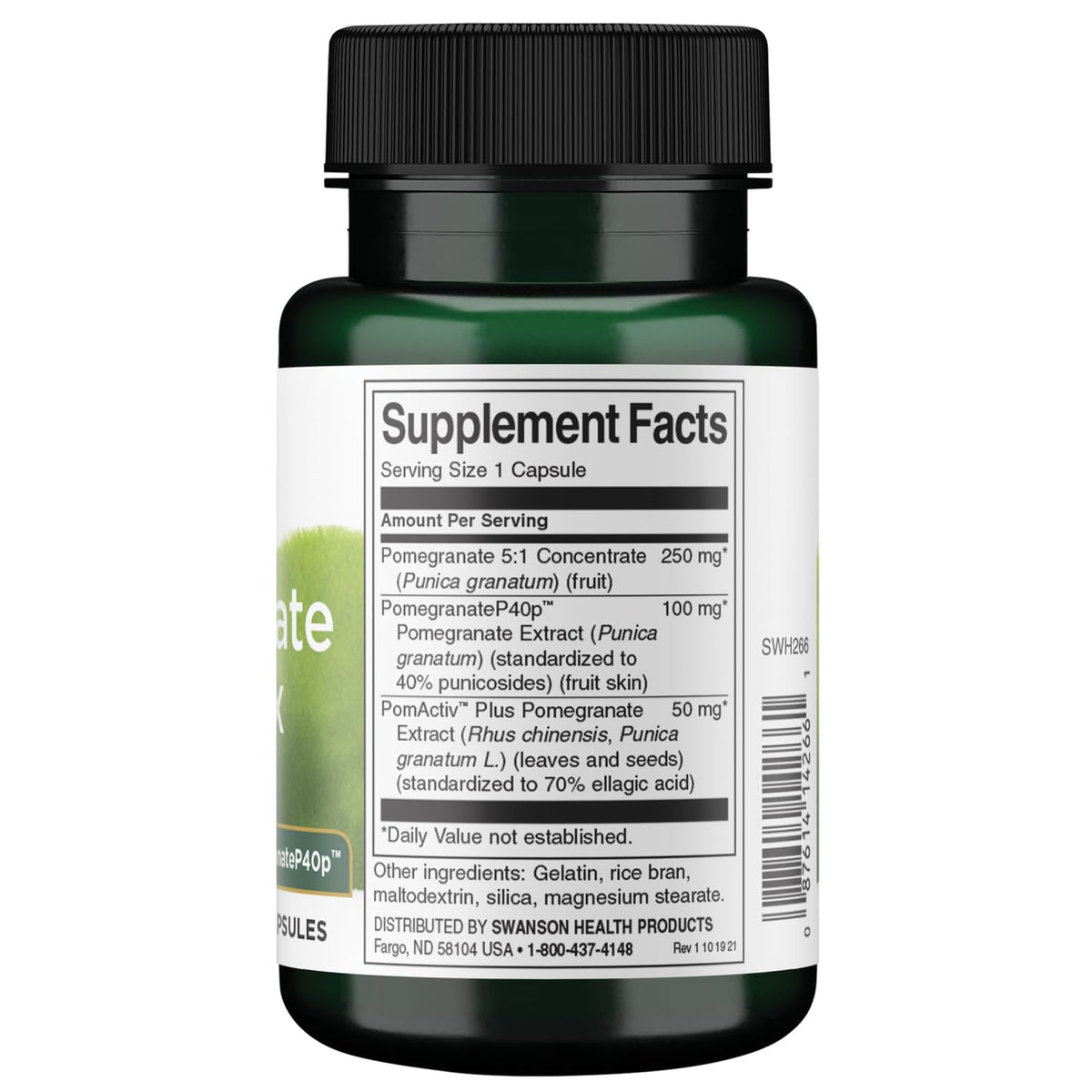 Swanson Herb Pomegranate Complex Cardiovascular Support - 60 Capsules - image 4