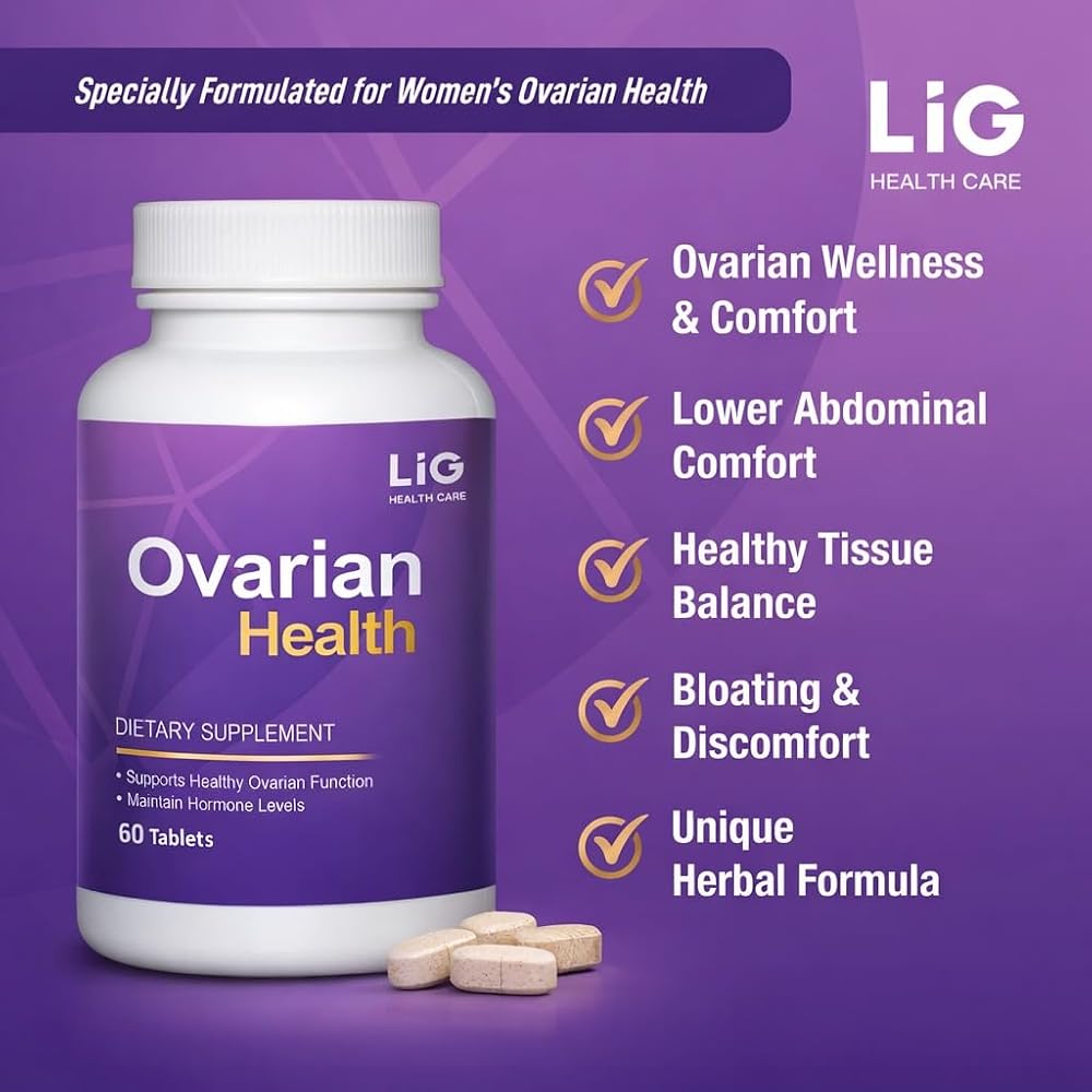 LIG Health Care Ovarian Health Herbal Supplement - 60 Tablets - image 4