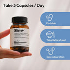 BIGVITA Slim+ GLP-1 & Gut Support Capsules - 90 Count - image 3